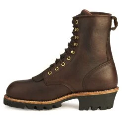 Chippewa Men's Waterproof Insulated 8" Logger Boots - Steel Toe -Boot Haven Shop 050B09 B3 LT