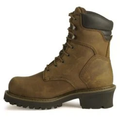 Chippewa Men's IQ Insulated 8" Lace-Up Logger Boots - Steel Toe -Boot Haven Shop 050B15 D7 LT
