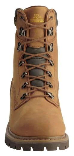 Chippewa Men's Heavy Duty Waterproof & Insulated Aged Bark 8" Work Boots - Steel Toe 24 Chippewa Men's Heavy Duty Waterproof & Insulated Aged Bark 8" Work Boots - Steel Toe -Boot Haven Shop 050G26 D7 FT