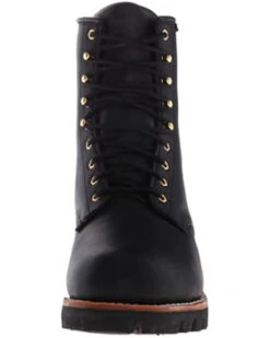 Chippewa Men's Waterproof & Insulated 8" Logger Boots - Steel Toe -Boot Haven Shop 050G56 89 P3