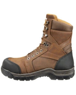 Carhartt Men's 8" Rugged Flex Waterproof Insulated Work Boots - Composite Toe -Boot Haven Shop 050P37 42 P3
