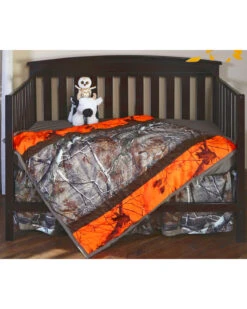 Carstens Realtree AP & AP Blaze Camo Crib Set - 3 Piece