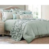 HiEnd Accents Green 4 Piece Belmont Comforter Set - Super Queen -Boot Haven Shop 2000229736 300 P1