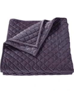 HiEnd Accents Amethyst Velvet Full/Queen Quilt
