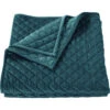 HiEnd Accents Teal Velvet Super Queen Quilt -Boot Haven Shop 2000229798 442 P1