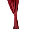 HiEnd Accents Red Textured Curtain -Boot Haven Shop 2000337894 600 P1