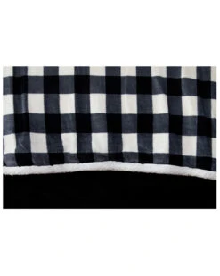 Carstens Black & White King Lumberjack Plaid Bedding Set -Boot Haven Shop 2000339743 100 P4