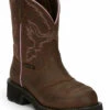 Justin Women's Wanette Western Work Boots - Steel Toe -Boot Haven Shop 2000340878 230 P1