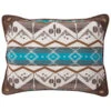 Carstens Home Southwestern Stripe Faux Leather Pillow 2 Carstens Home Southwestern Stripe Faux Leather Pillow -Boot Haven Shop 2000356229 400 P1