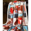 Carstens Home Wrangler Vintage Western Sherpa Throw Blanket 2 Carstens Home Wrangler Vintage Western Sherpa Throw Blanket -Boot Haven Shop 2000356325 400 P1