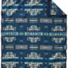Pendleton Chief Joseph Jacquard Aegean Blanket - Twin -Boot Haven Shop 2000360446 400 P1