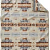 Pendleton Chief Joseph Jacquard Rosewood Blanket - Twin -Boot Haven Shop 2000360447 280 P1