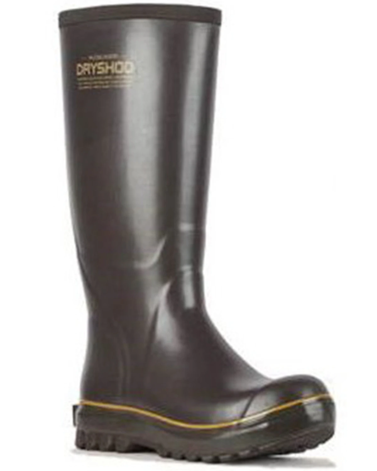 Dryshod Men's Mudslinger High Gusset Non Marking Cool Clad Premium Rubber Farm Boots 3 Dryshod Men's Mudslinger High Gusset Non Marking Cool Clad Premium Rubber Farm Boots