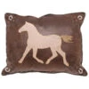 Carstens Home Lucky Horse Decorative Throw Pillow