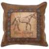 Carstens Home Rustic Horse Country Decorative Throw Pillow -Boot Haven Shop 2000378151 200 P1