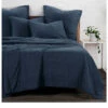 HiEnd Accents Denim Stonewashed Cotton Canvas Full/Queen Coverlet Set -Boot Haven Shop 2000388494 400 P1
