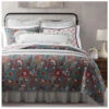 HiEnd Accents Teal Abbie Western Paisley Reversible 3-Piece King Quilt Set -Boot Haven Shop 2000388541 442 P1