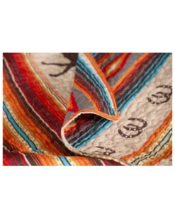 Carsten Home Western Stripe Quilt Set - Queen -Boot Haven Shop 2000394039 900 P3