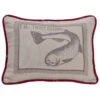 HiEnd Accents South Haven Trout Throw Pillow