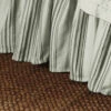 HiEnd Accents Prescott Taupe Stripe Bedskirt - Queen -Boot Haven Shop 28478W 18 P1